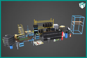 Workshop Tools Pack 01 UPR HDRP Textures   3D Industrial   Unity Asset Store