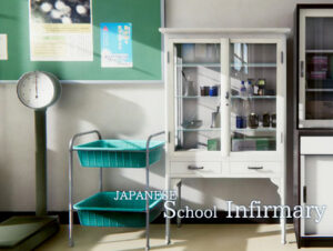 Japanese School Infirmary 3D Environments Unity Asset Store