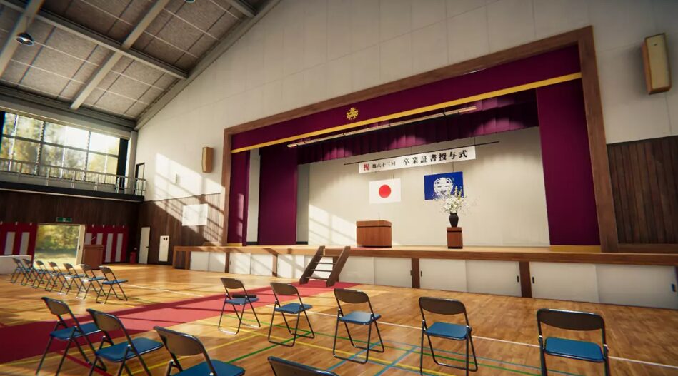 Japanese School Gymnasium